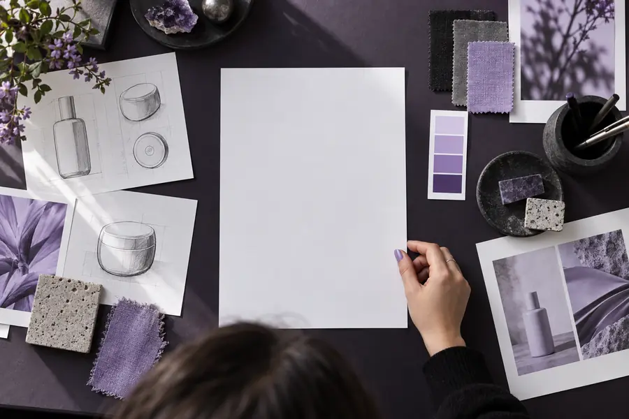 Plain written creative brief for a product campaign